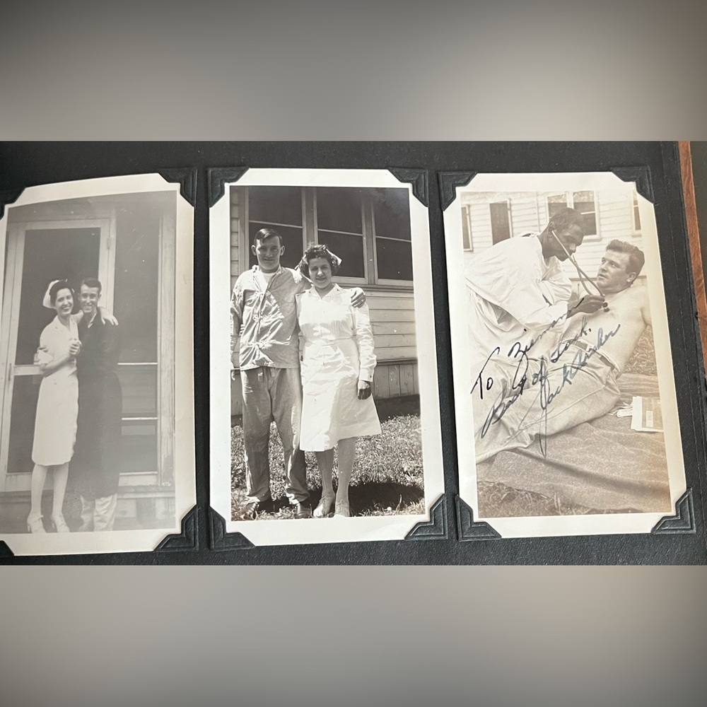 Vintage Photo Album with Assorted Black and White Photographs price for All - Picture 10 of 17